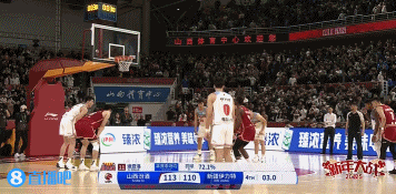 好帅的一群啊！刘传兴补篮拿下前两局上演卡特庆祝动作：结束了
