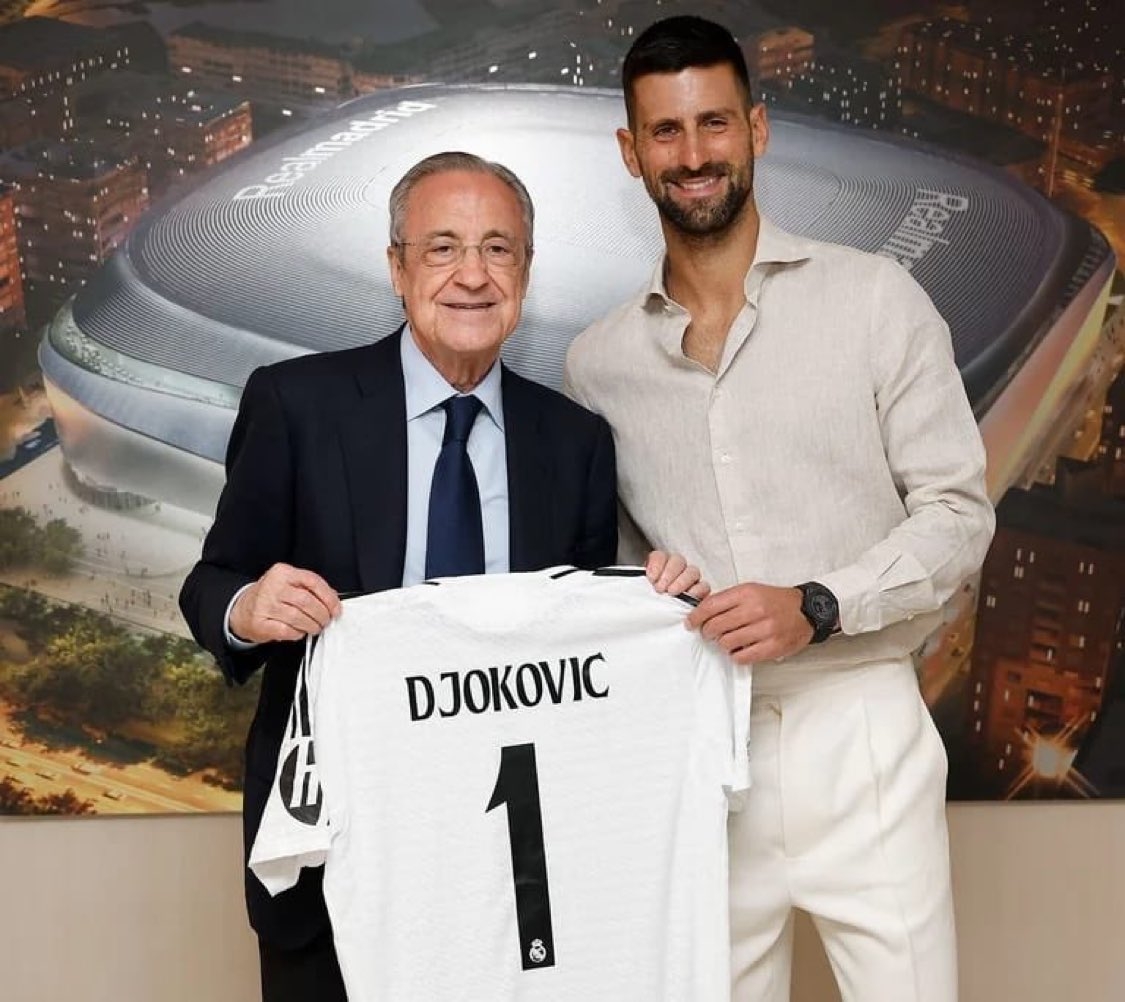 Djokovic：在伯纳乌（Bernabeu）打网球？一定很棒 如果它可以实现 那就太好了
